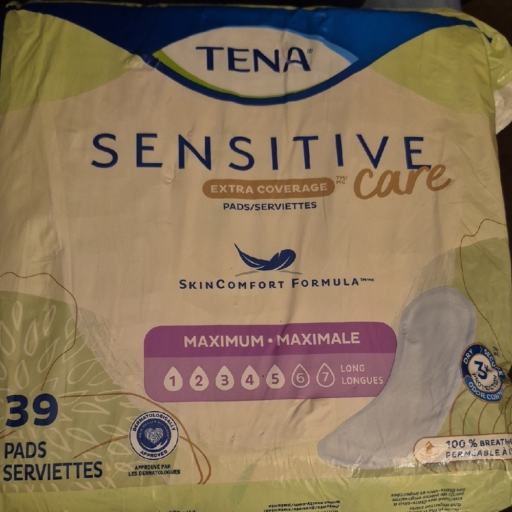 Sensitive Care Pads - White